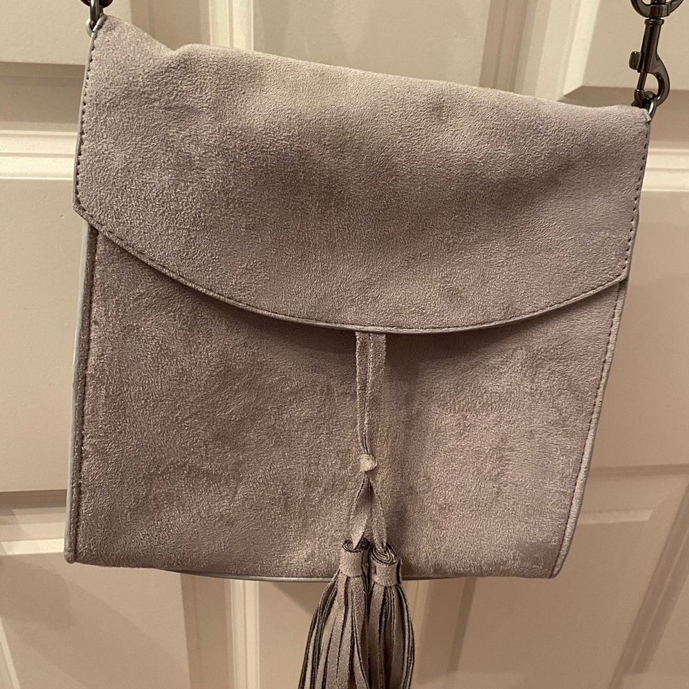 Grey purse from Express